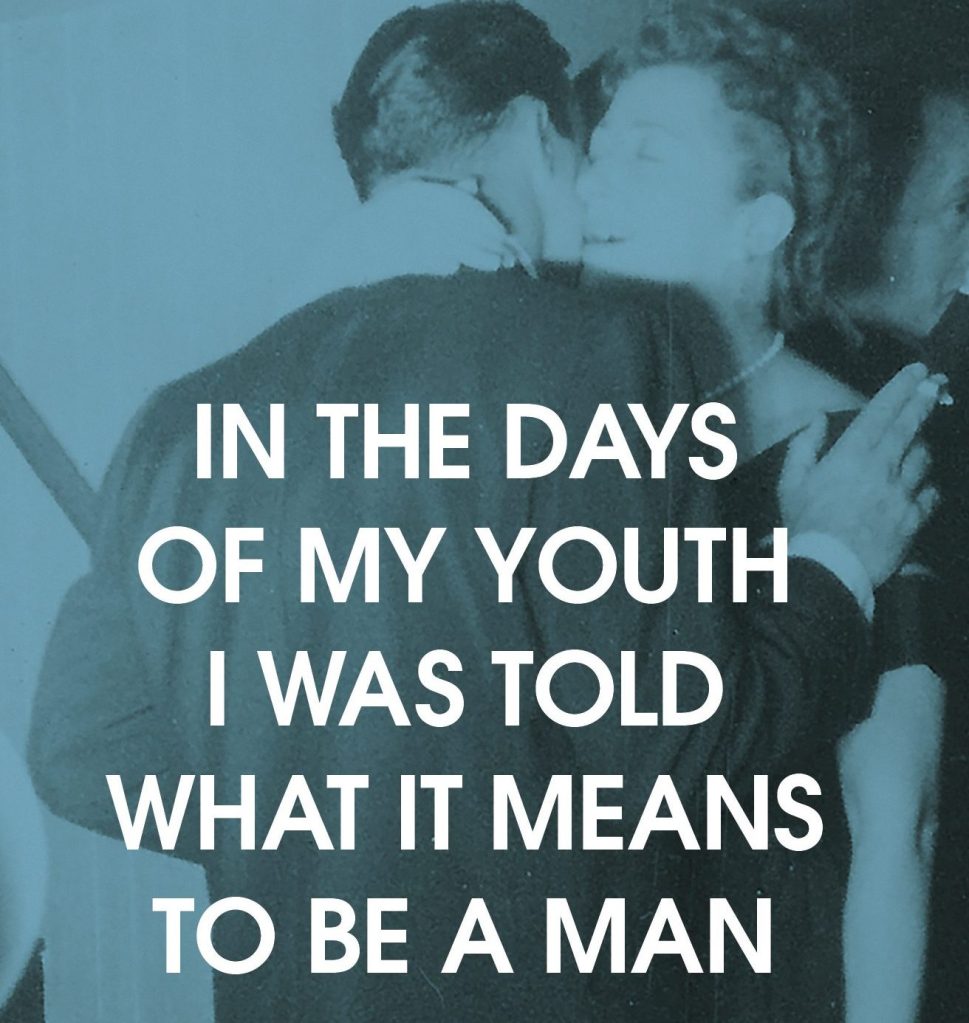 Cover of Tom Junod's novel. Pictured is his father giving another women a kiss,